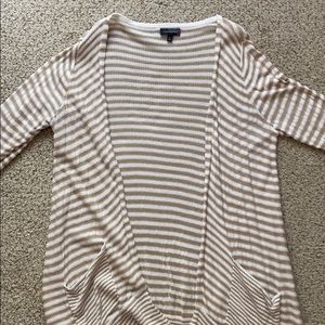 Striped cardigan